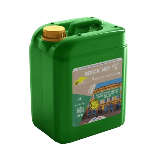 Nettoyant naturel façades en brique