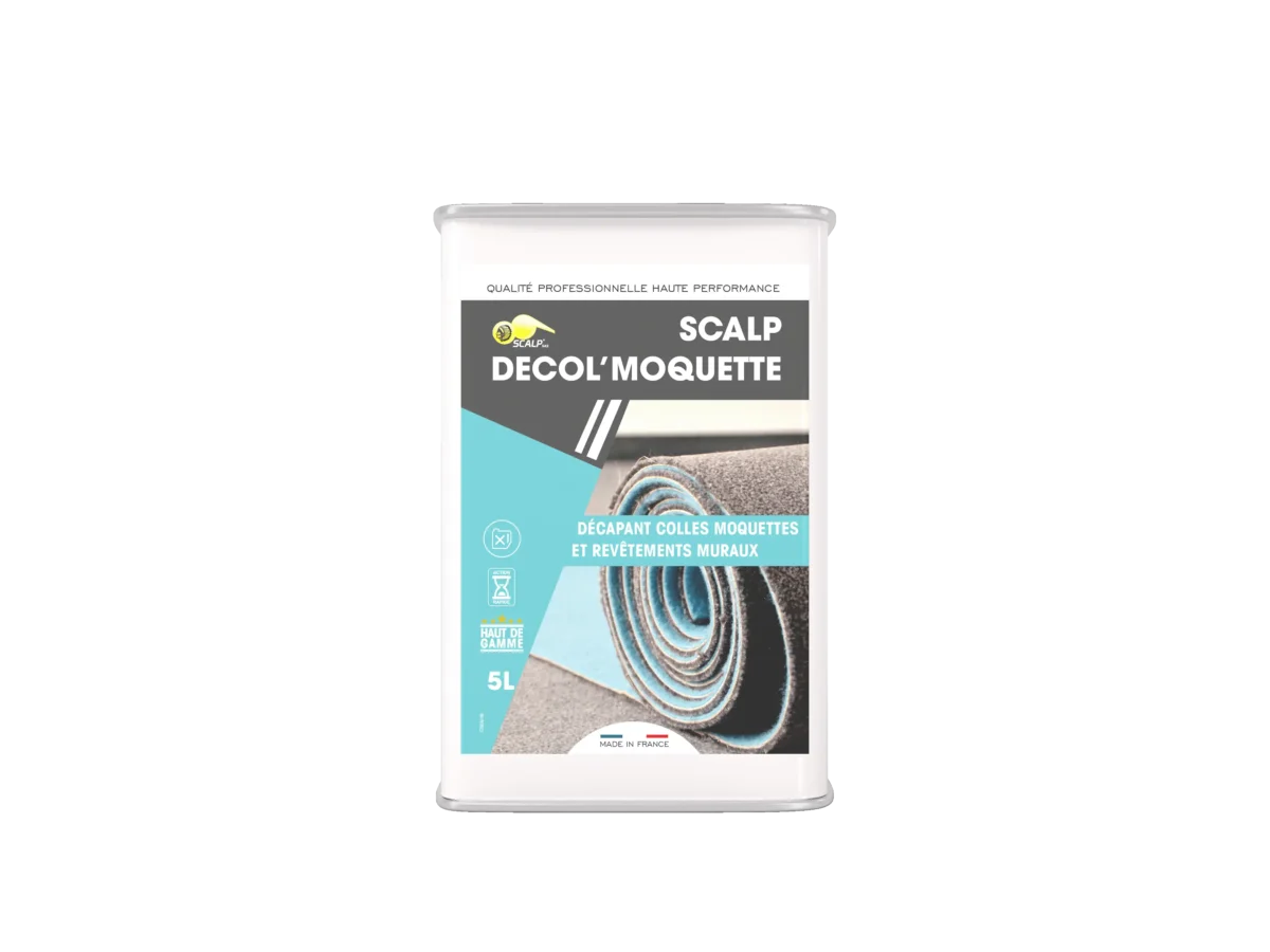 Décapant colle moquette