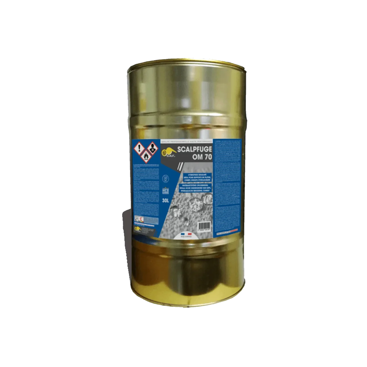 Hydrofuge solvanté non siliconé